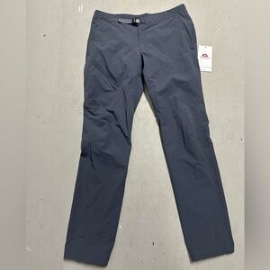 NWT Mountain Equipment Comici Pant Hiking Women's 16 Long US 12 Grey Blue